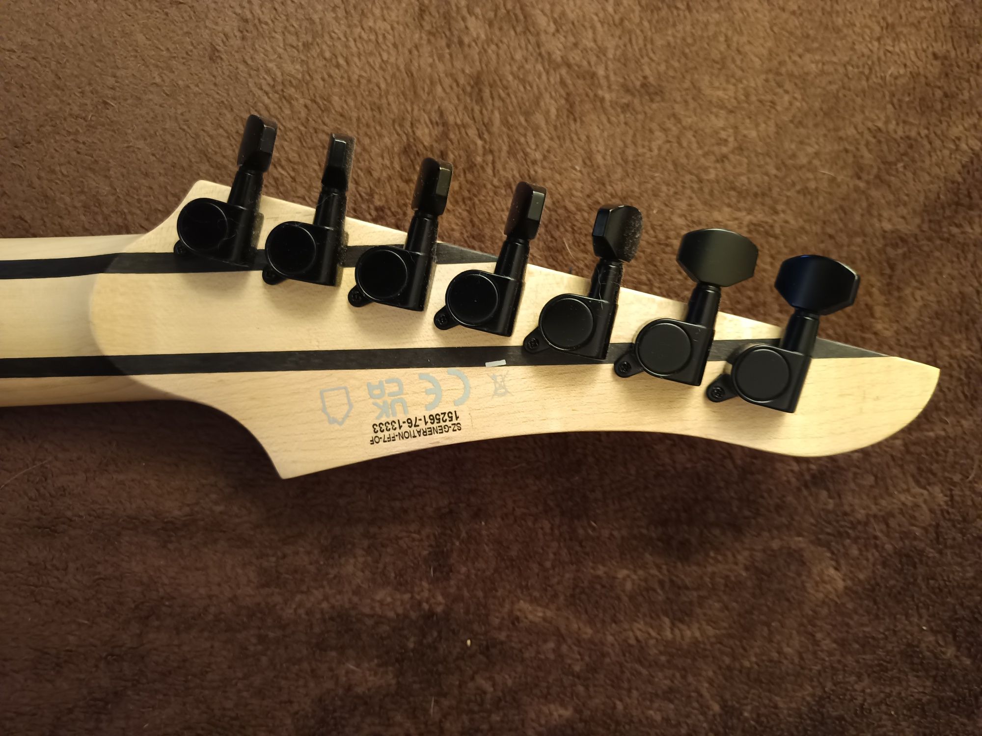 SubZero 7strunowa gitara elektryczna Ocean Generation Pro Fanned Fret