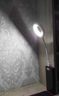 USB LED лампа (світильник) яскрава для ноутбука, павербанка