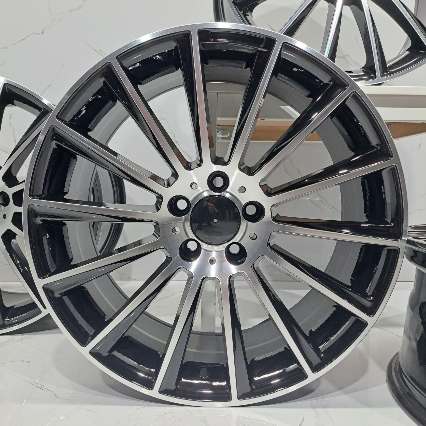 Jantes 19" Mercedes AMG look turbine classe C E W205 W213 5x112