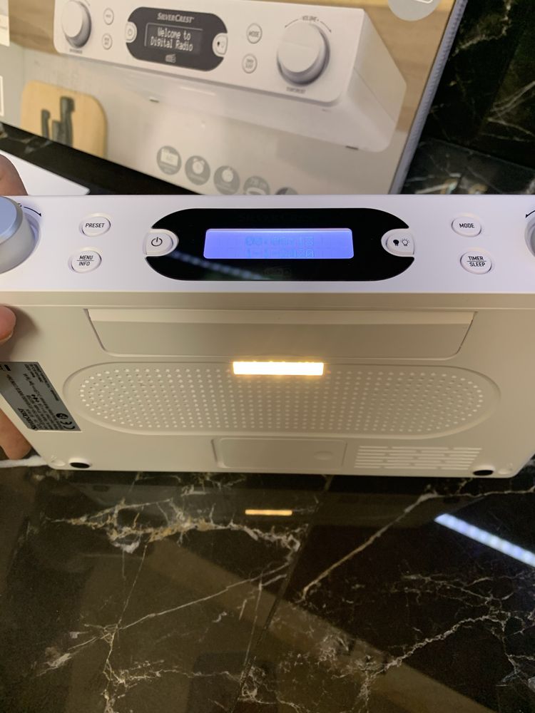 Кухонне FM радіо Silver Crest Німеччина радіоприймач