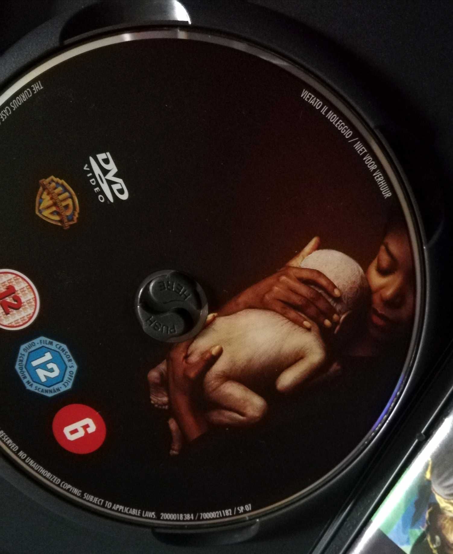 The curious case of Benjamin Button film dvd