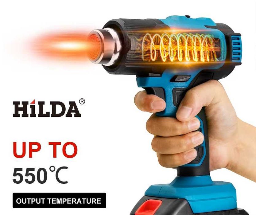 Акумуляторний фен, будівельний 30-550