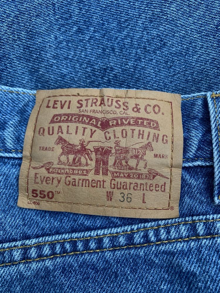 Levis 550 Vintage Jeans Shorts Size:36 L класичні вінтажні шорти
