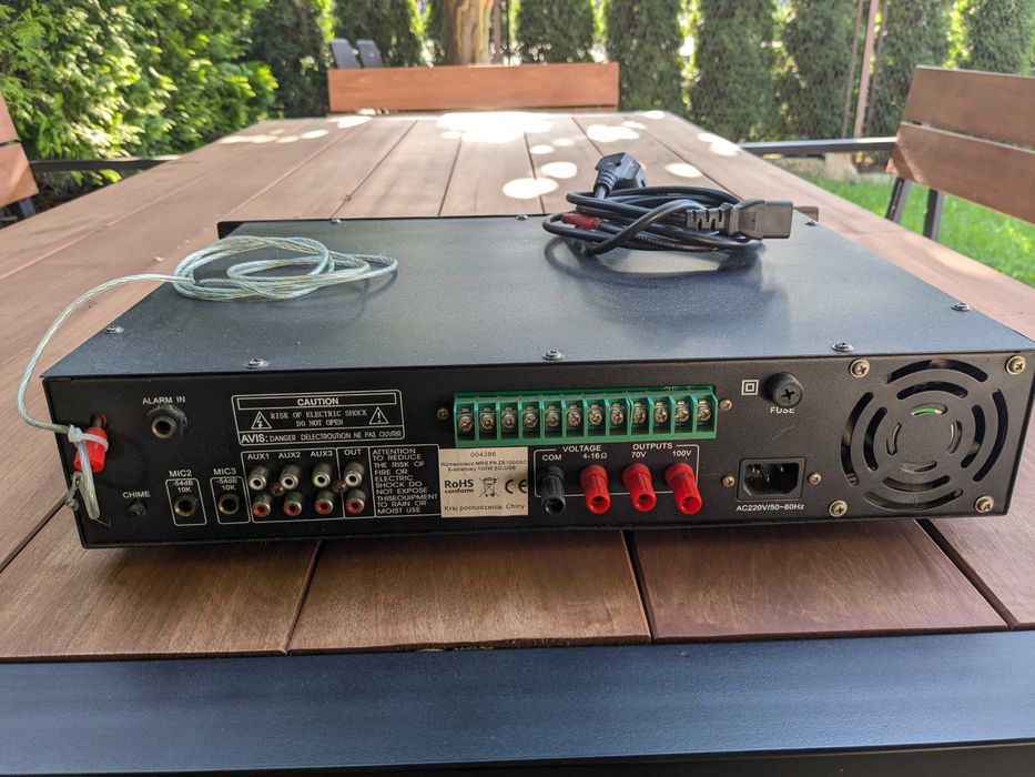 Wzmacniacz miksujący MRS PA ZB1006SD