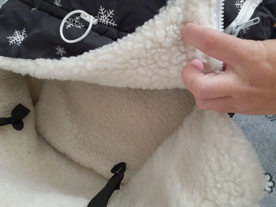 Муфти на каляску,  санки. Рукавички на овчині.. конверт. Чохол.