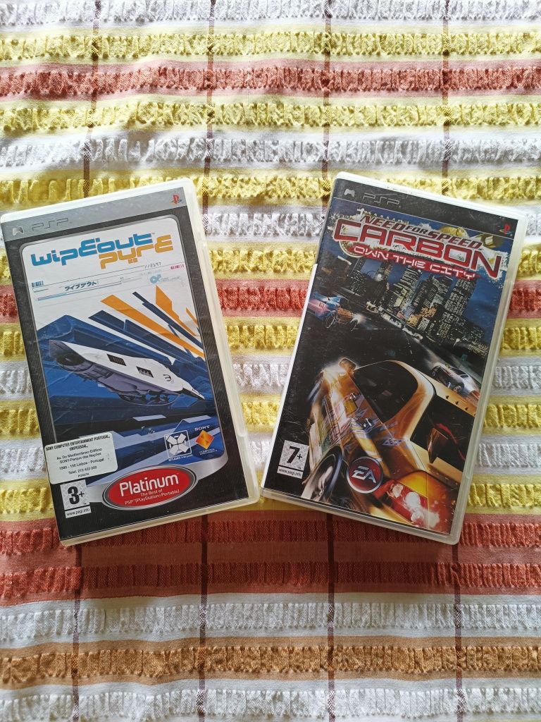 PSP Wipeout + Needforspeed