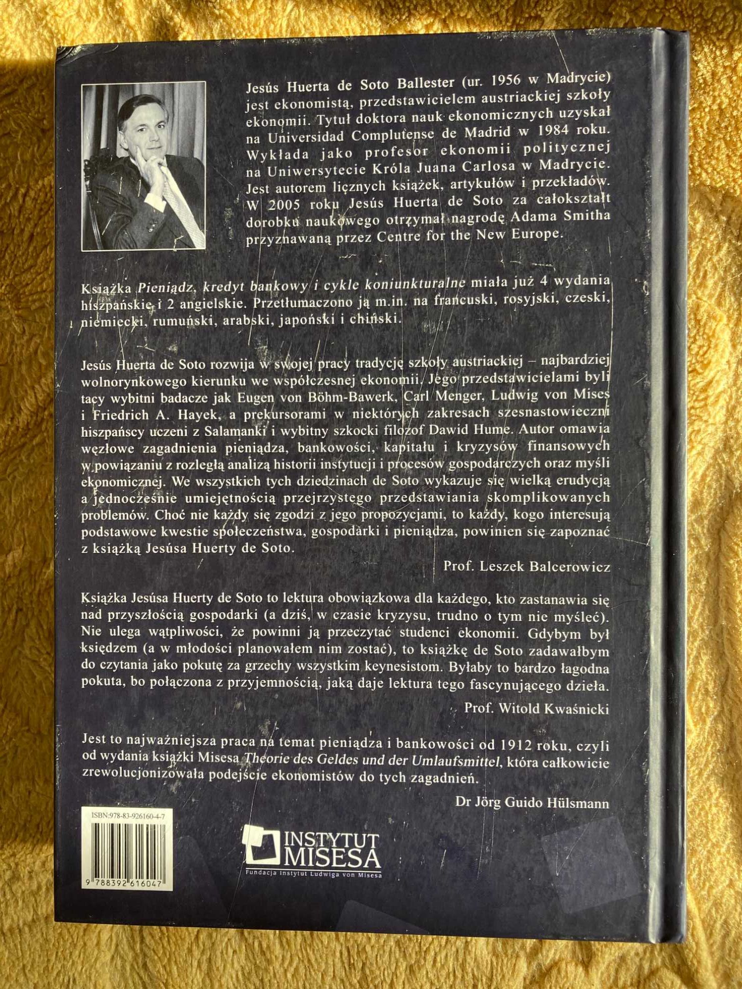 "Pieniądz, kredyt bankowy i cykle koniunkturalne"-Jesús Huerta de Soto