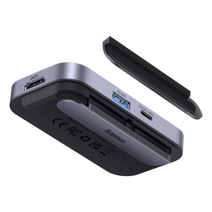 6w1 Rozdzielacz portów PadJoy HUB USB do tabletu smartfona USB-C HDMI