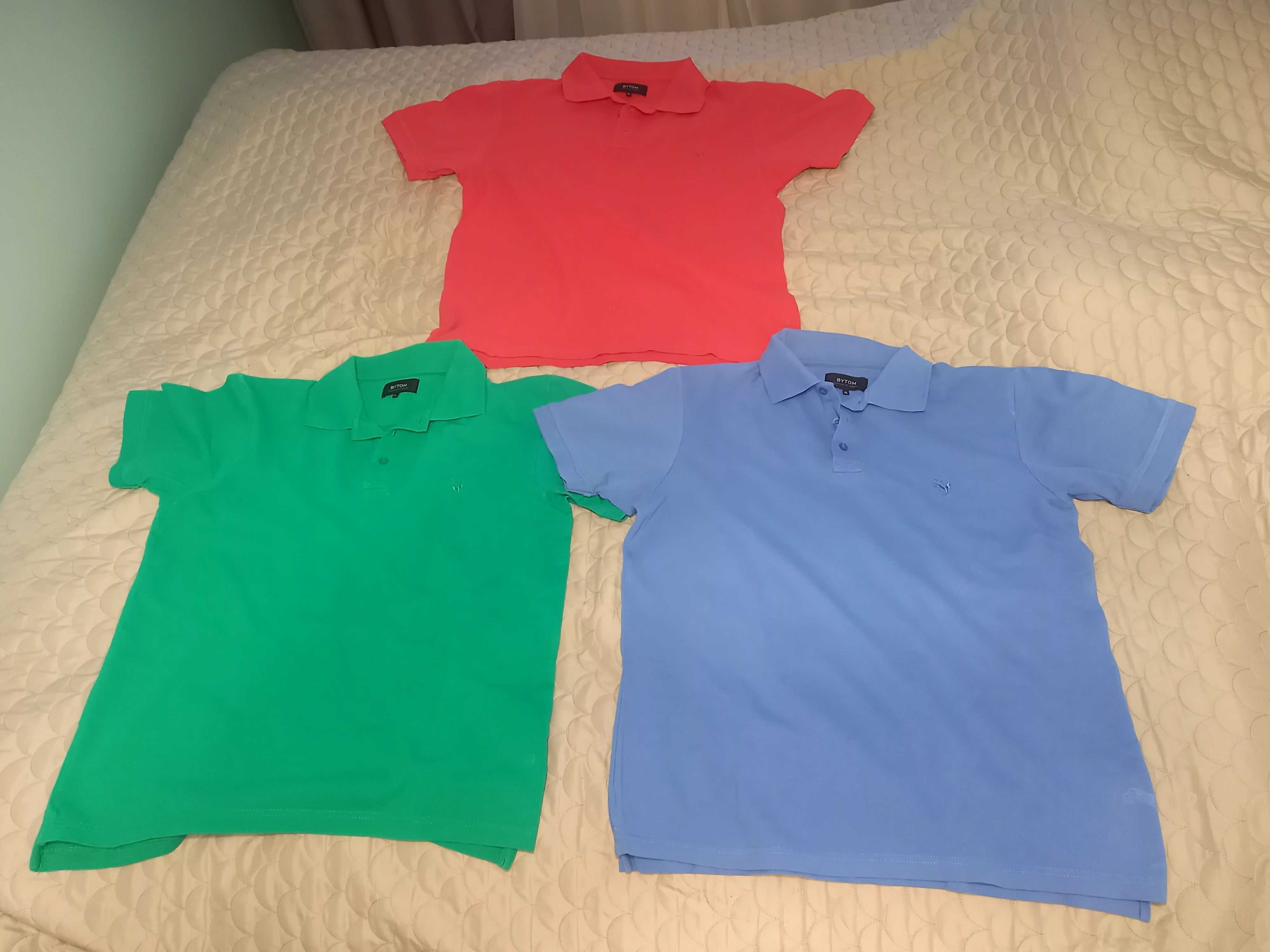 Koszulka męska Polo marki Bytom 3 szt. w różnych kolorach