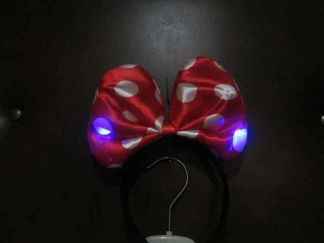 strój przebranie Myszki Miki Minnie na 80- 92 cm Disney + opaska