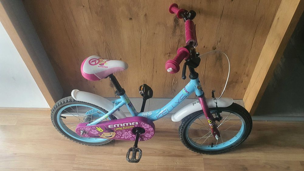 Rower dziecięcy 16 dla dziewczynki