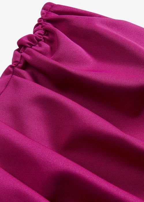 B.P.C bluzka top bandeau marszczony biskupi 44/46.