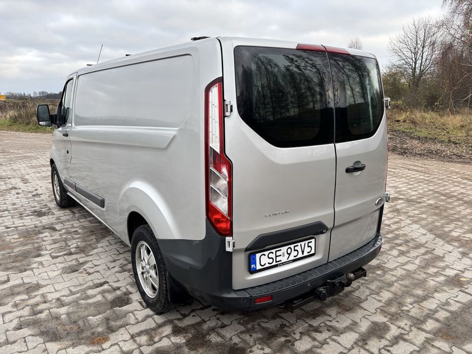 Ford Transit Custom  2,2 155 km long l2h1  klima kamera relingi hak