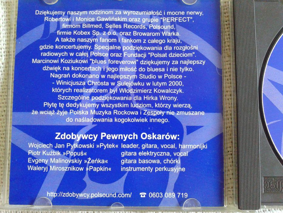 Zdobywcy Pewnych Oskarów - Sposób Na Miękkiego -CD