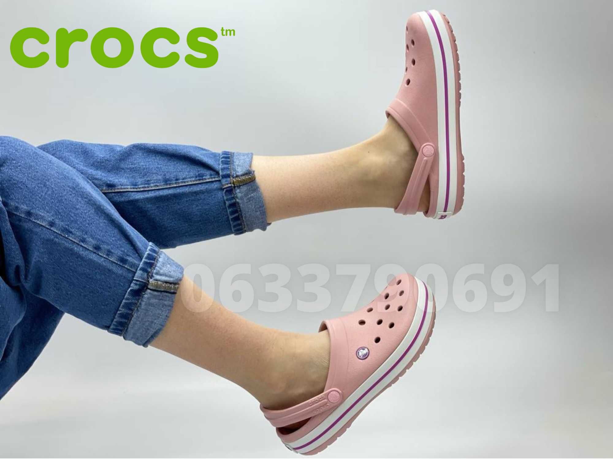 Женские Тапки Кроксы Крокси Crocs Крокбенд от 36 до 45 размера