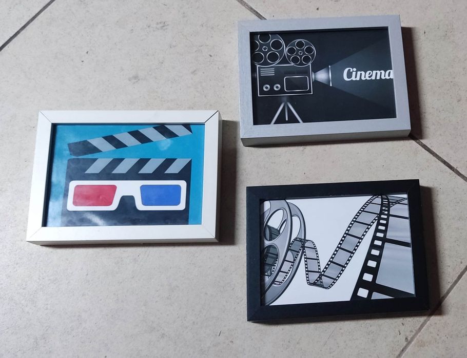 Quadros ou porta retratos cinema