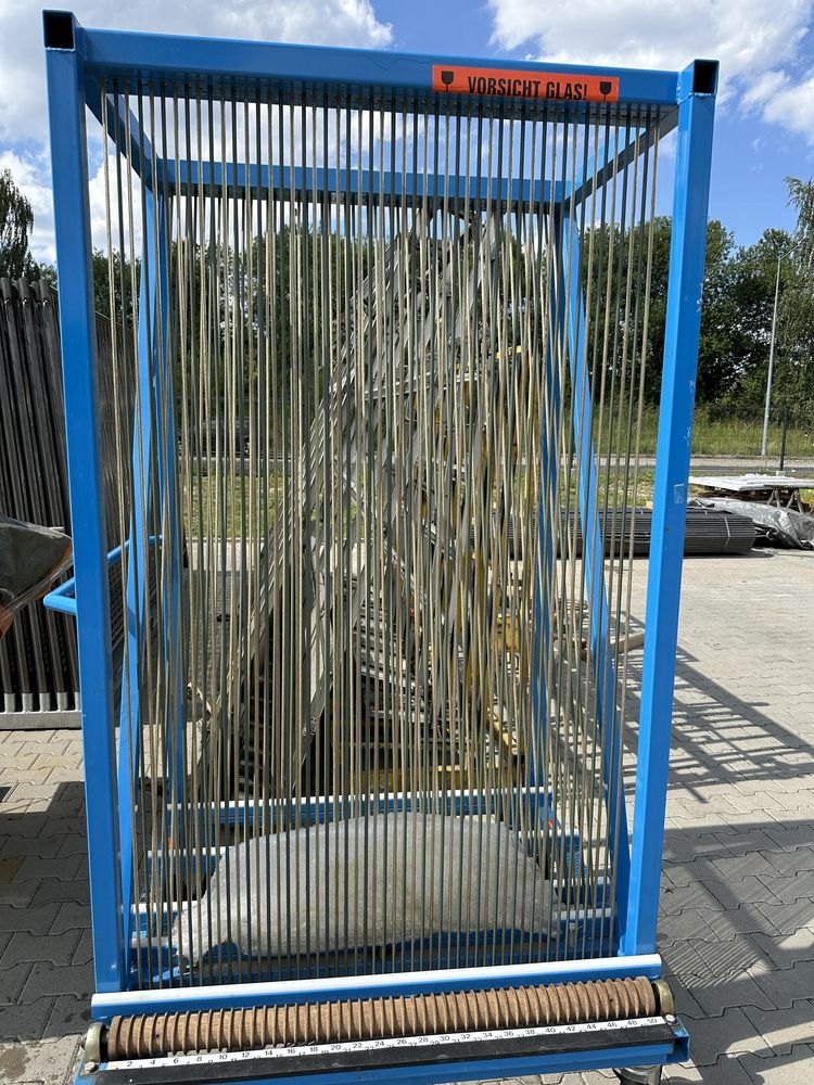 Wózek do sortowania szkła HEGLA F400.50 na 50sztuk niemiecki stan nowy