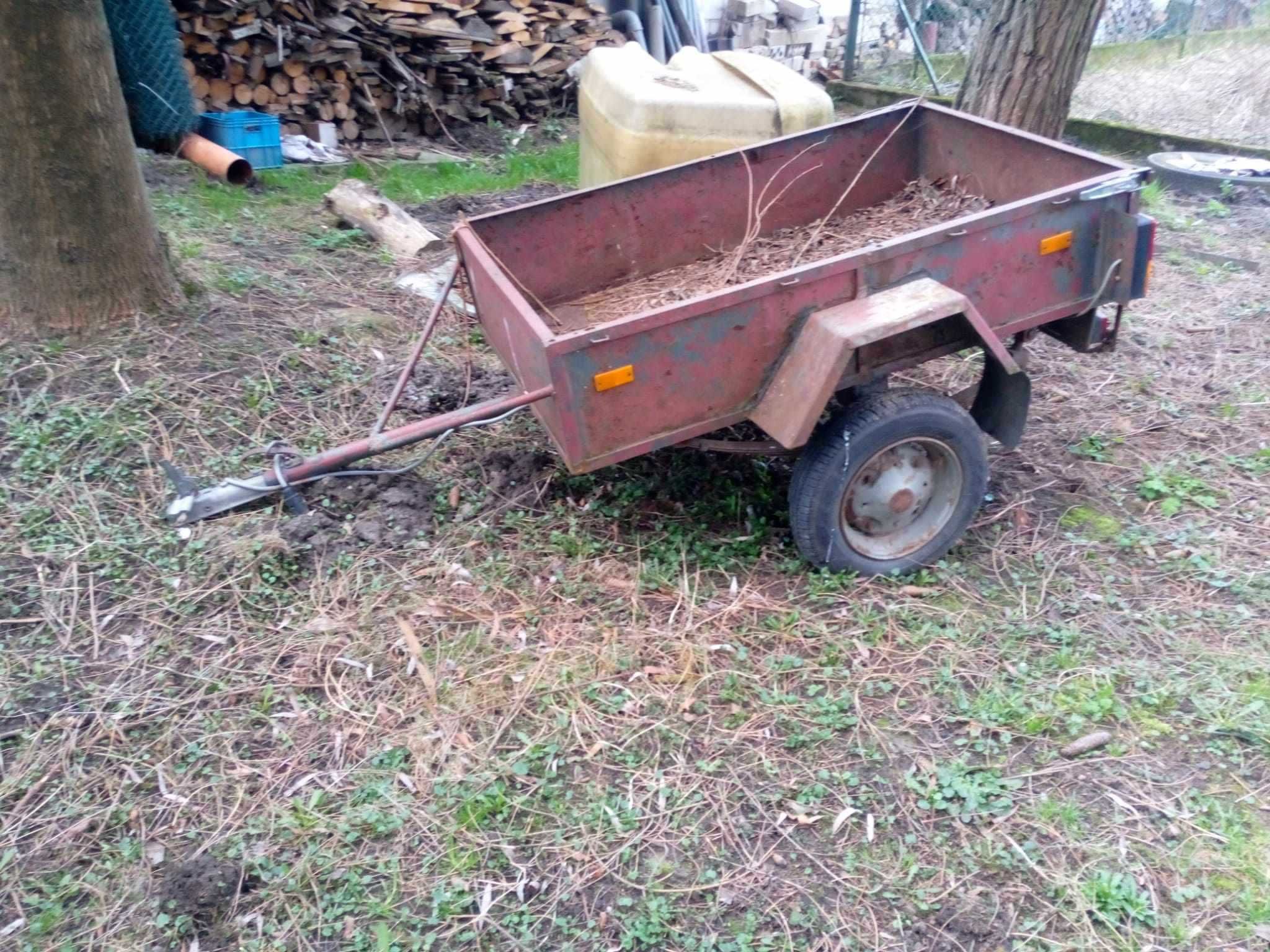 Przyczepka - zarejestrowana/opłacona, ładowność: 200 kg !!!