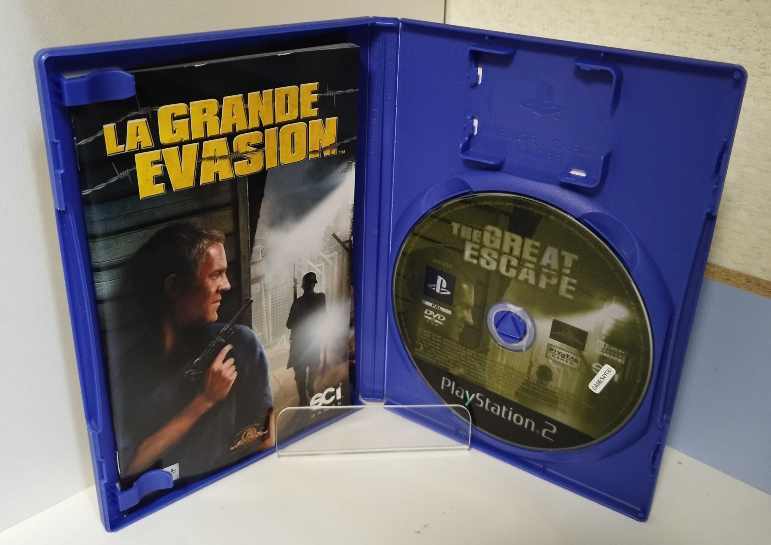 Gra La Grande Evasion PS2 Wersja Francuska