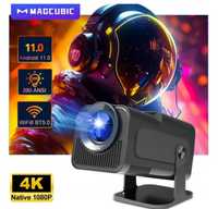 Projektor LED Magcubic rzutnik multimedialny HY320 szary 1920x1080