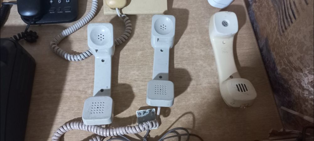Телефони стаціонарні, дискові/кнопкові/автовідповідач/факс/трубка мт17