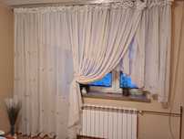 Firana 2.5x3m na okno balkonowe