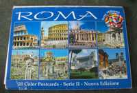 20 Bilhetes Postais de Roma NOVOS