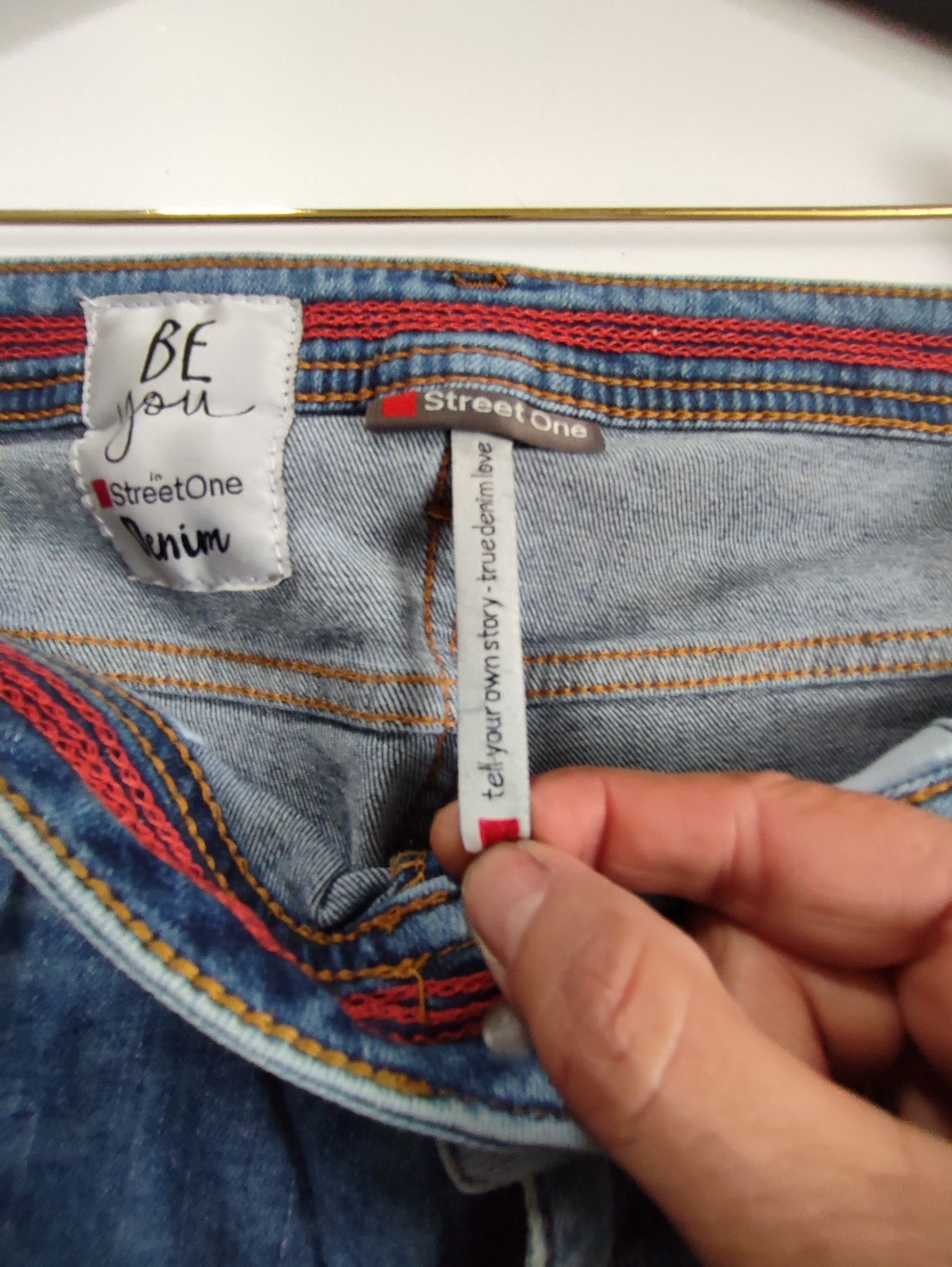 Spodenki męskie dżinsowe firmy Be you denim roz Xl , jasnoniebieski