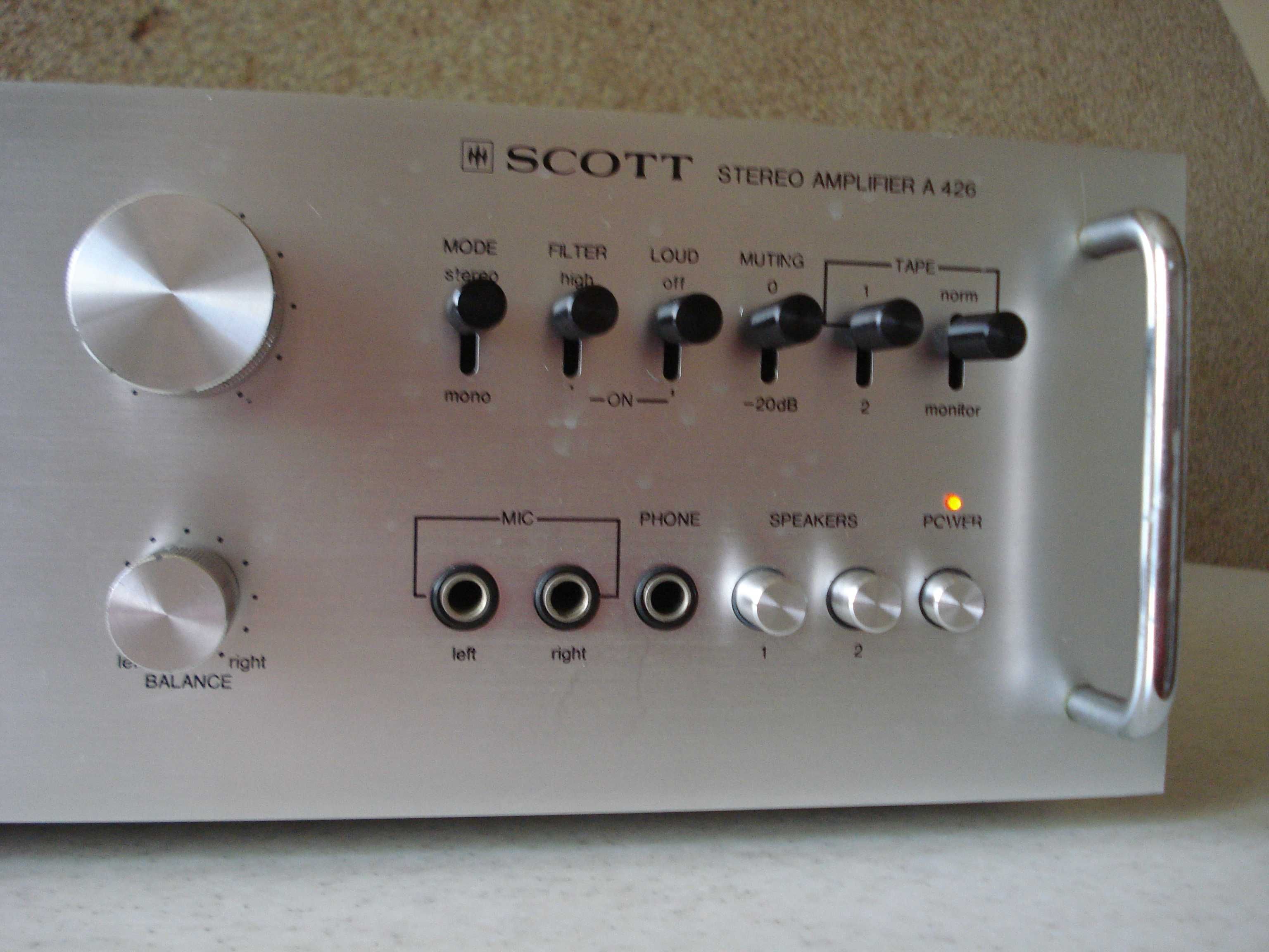 Підсилювач "Scott" A 426