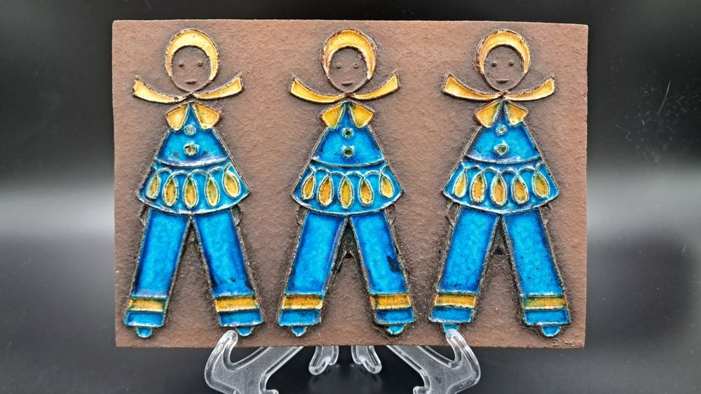 Plakieta ceramiczna Dietlinde Hein, lata 60