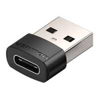 Adapter Usb 2.0 Męski Na Usb-C Żeński Vention Cdwb0 Czarny