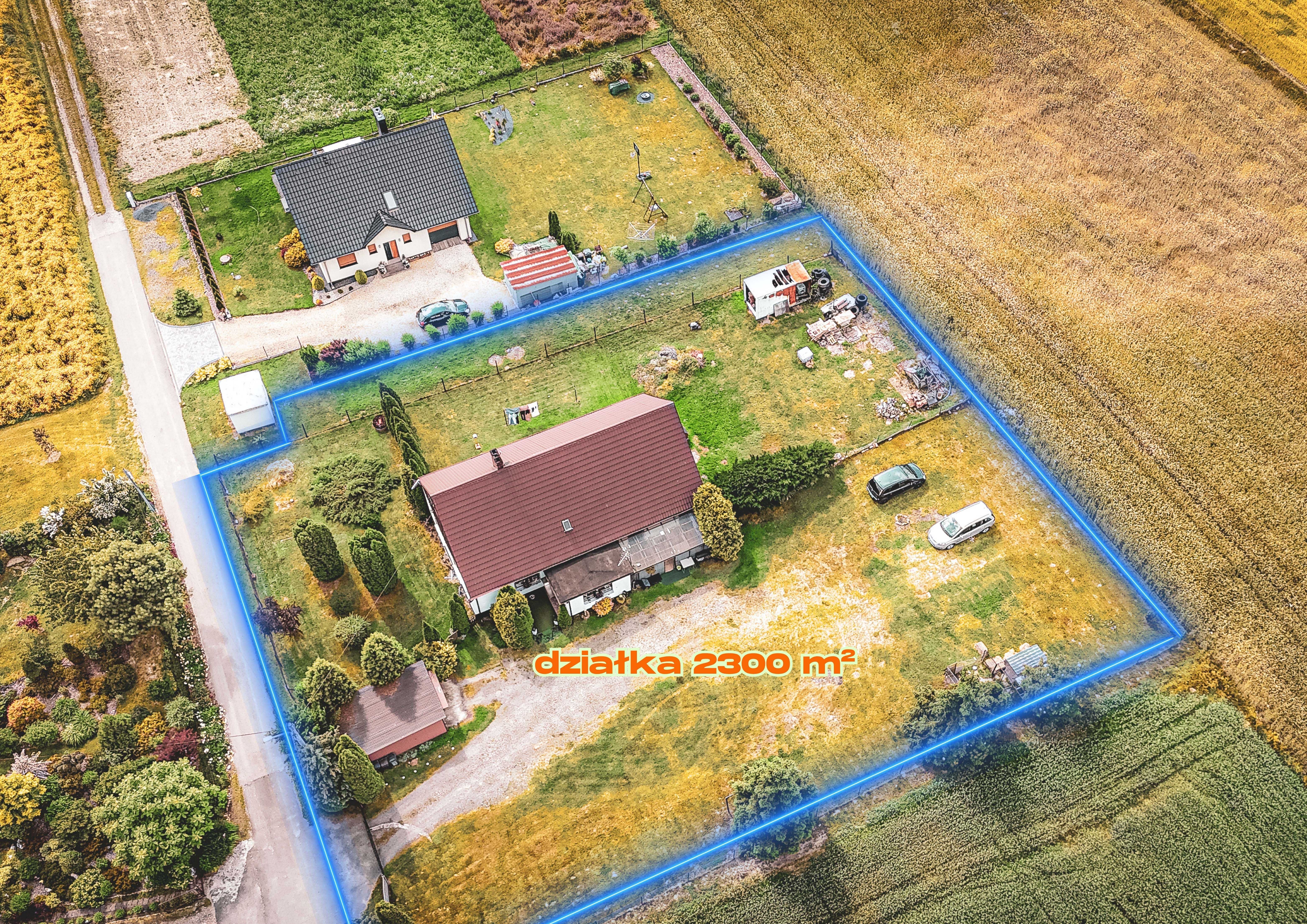 Dom z dużą działką 2300 m² | Zacharzowice k. Pyskowic | 320 m²!
