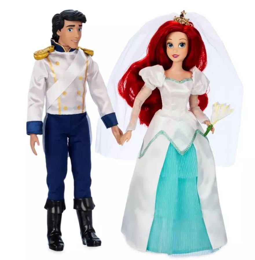 Русалочка Дисней свадьба Ариэль и Эрик Ariel and Eric Wedding Doll Set