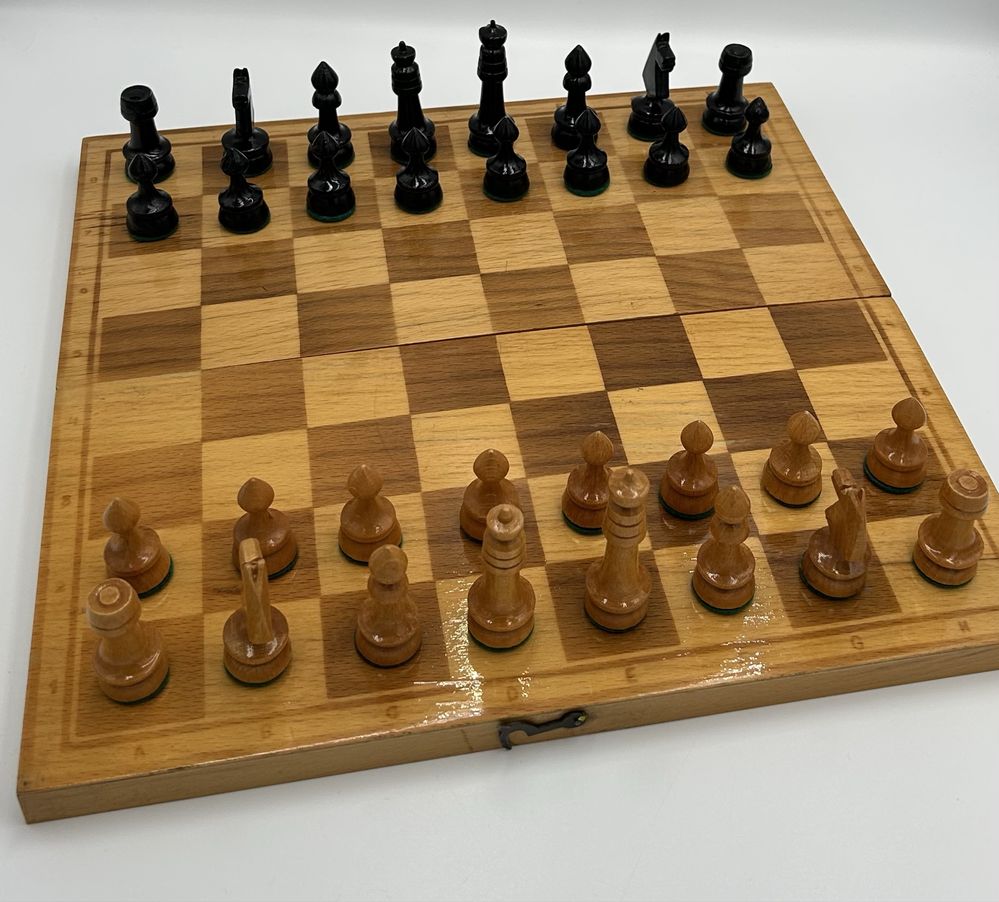 Zestaw szachów vintage – PRL, lata 70/80