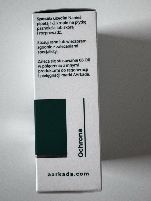 08 Oil Arkada ochrona paznokci i skóry