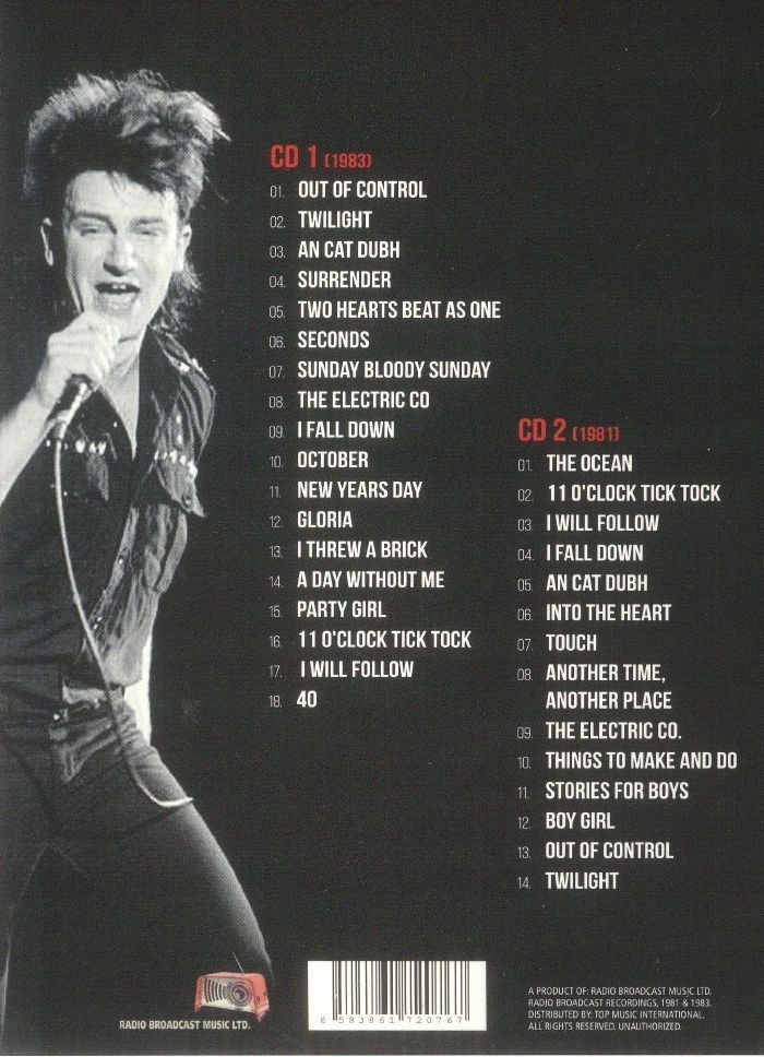U2 - 100% Pop Rock (1981/1983) DIGISLEEVE 2CD [EU]