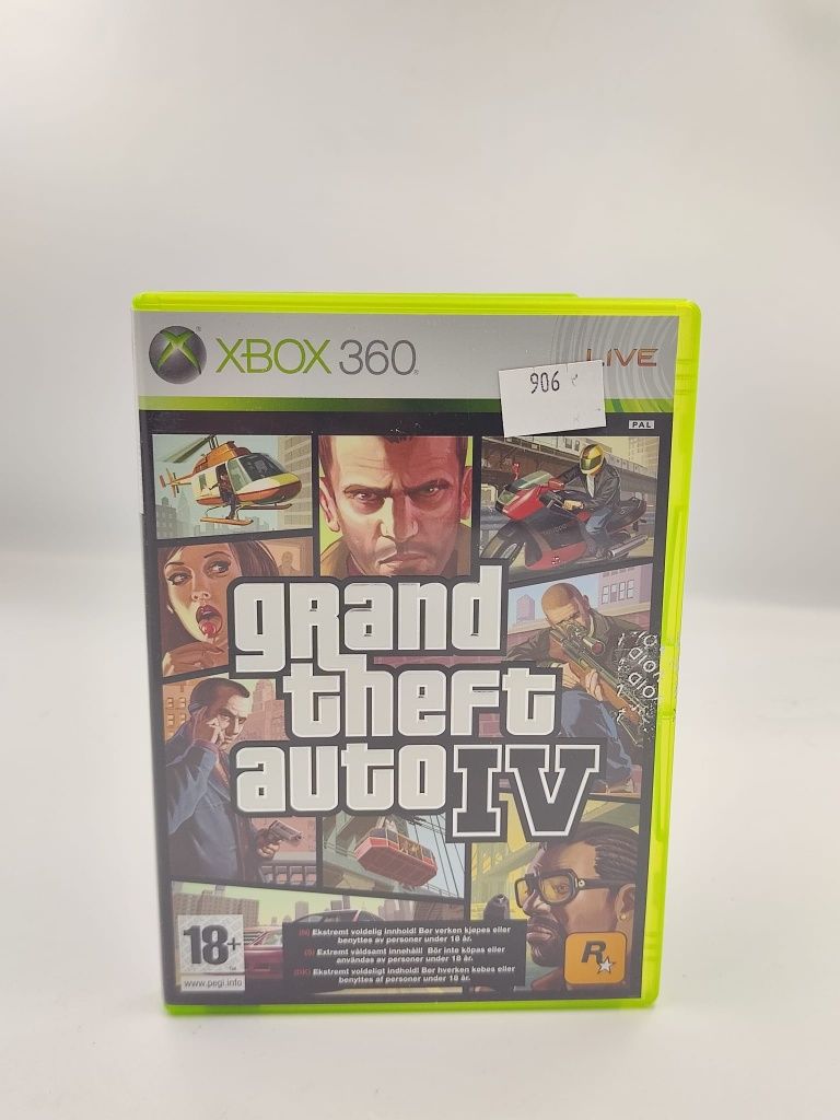 Gta IV Kompletna Xbox nr 0906