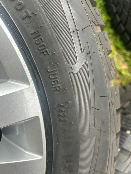 VW caddy Touran golf caddy 205/55/16 koła zimowe