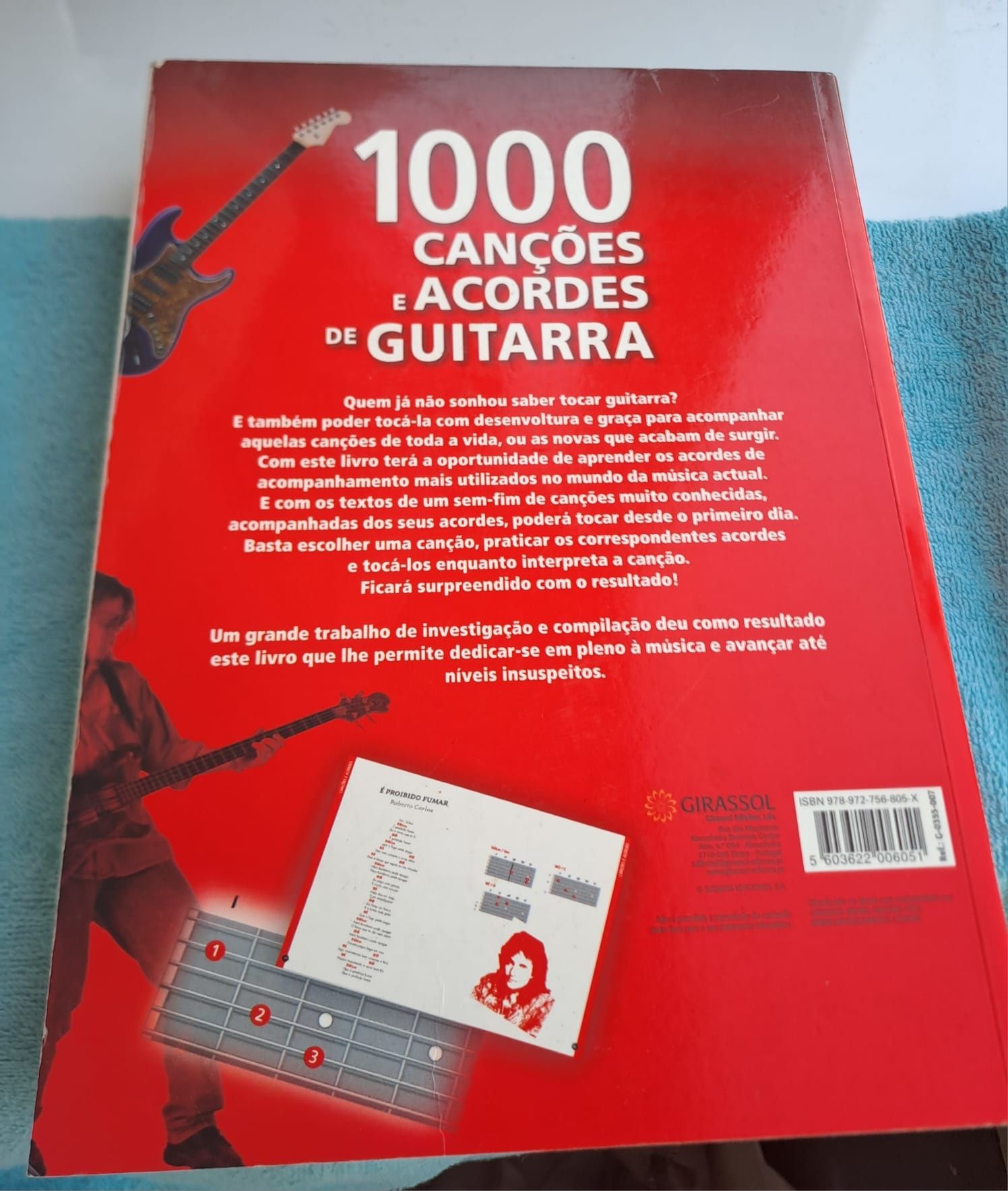 Livro 1000 canções e acordes de guitarra