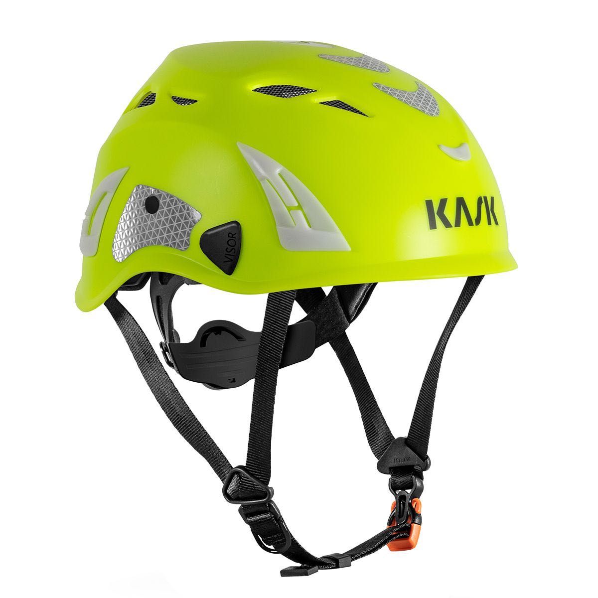 Kask ochronny do pracy na wysokości Kask SUPERPLASMA AQ HI VIZ Yellow