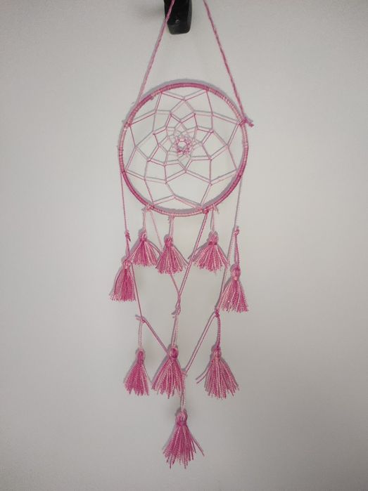 Łapacz snów ozdoba makrama dream catcher