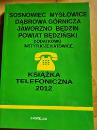 Książka telefoniczna miasta śląskie 2012.