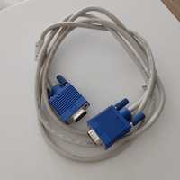 Kabel przewód monitora Vga-vga D-sub 1.8 m