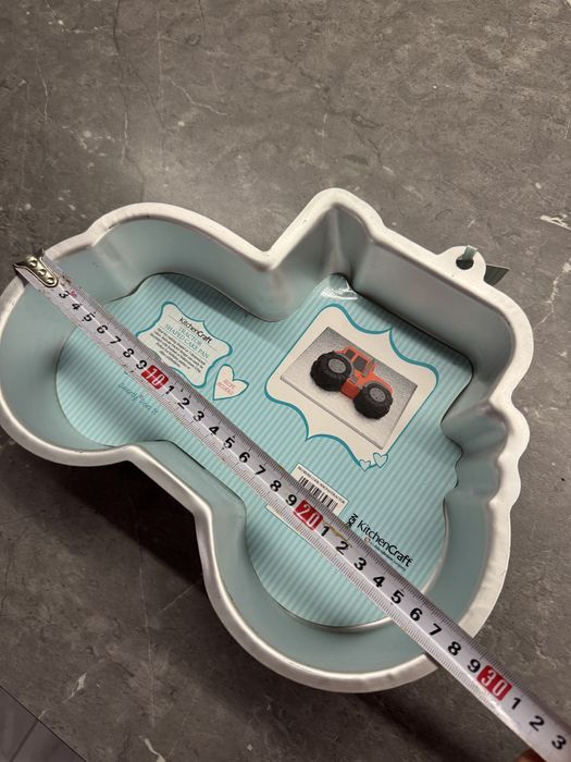 Форма для торта трактор форма для кекса алюмінієва форма трактор