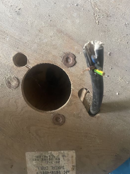 Kabel daxial cable elekteyczny laczenie elektryka