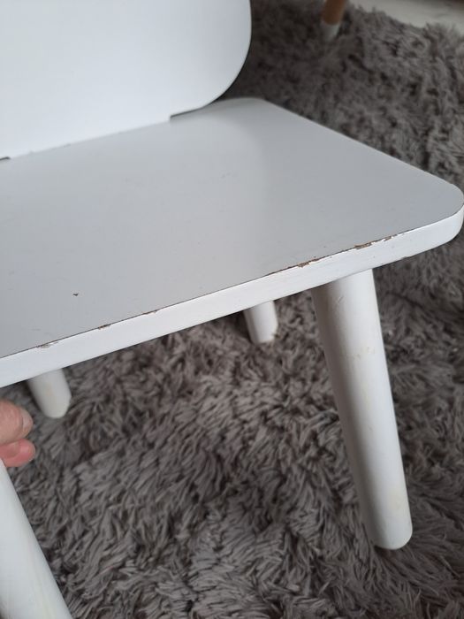 Dzieciecy stolik i krzesło/ stoliczek krzeselko chmurka