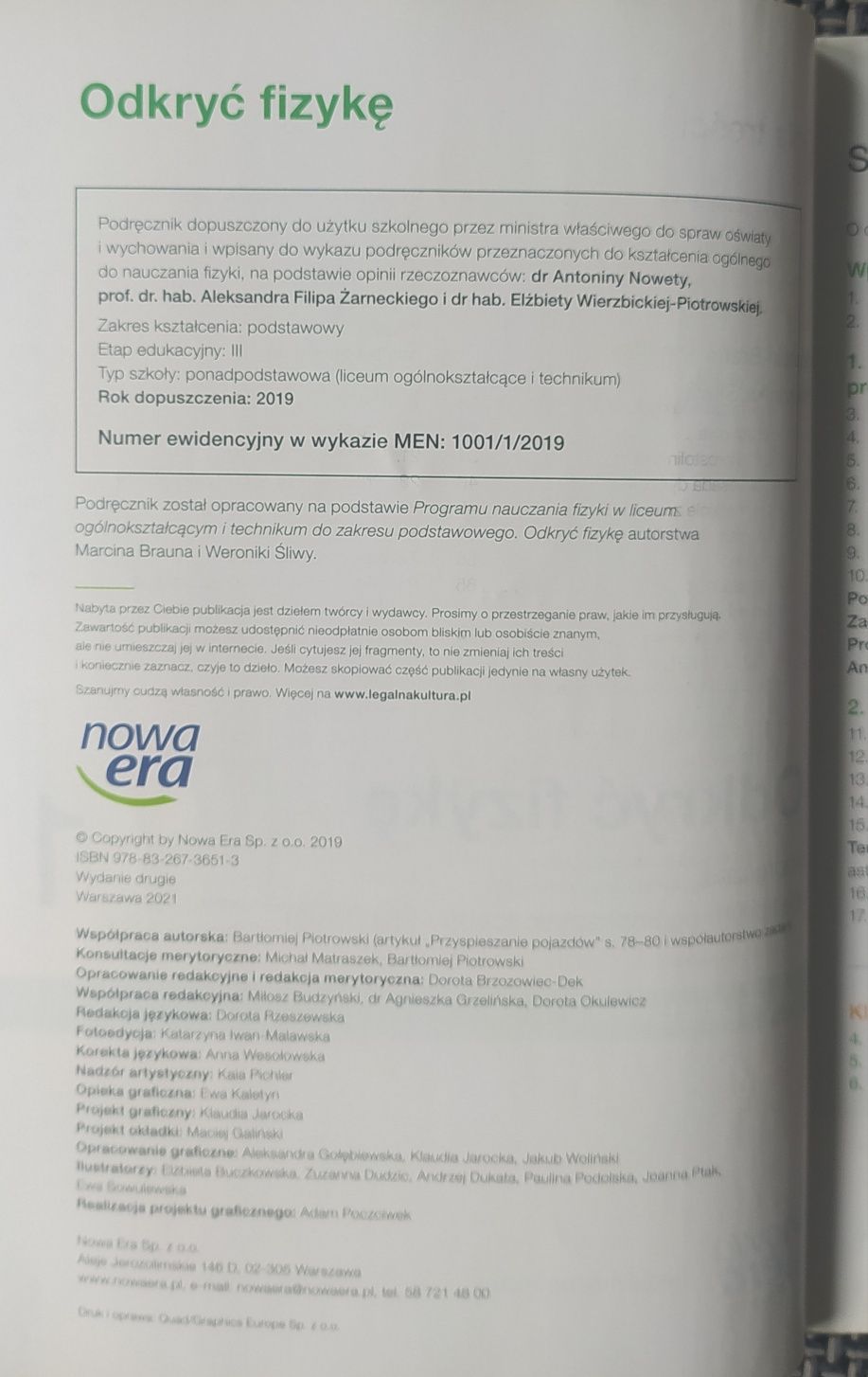 Odkryć fizykę 1 zakres podstawowy
