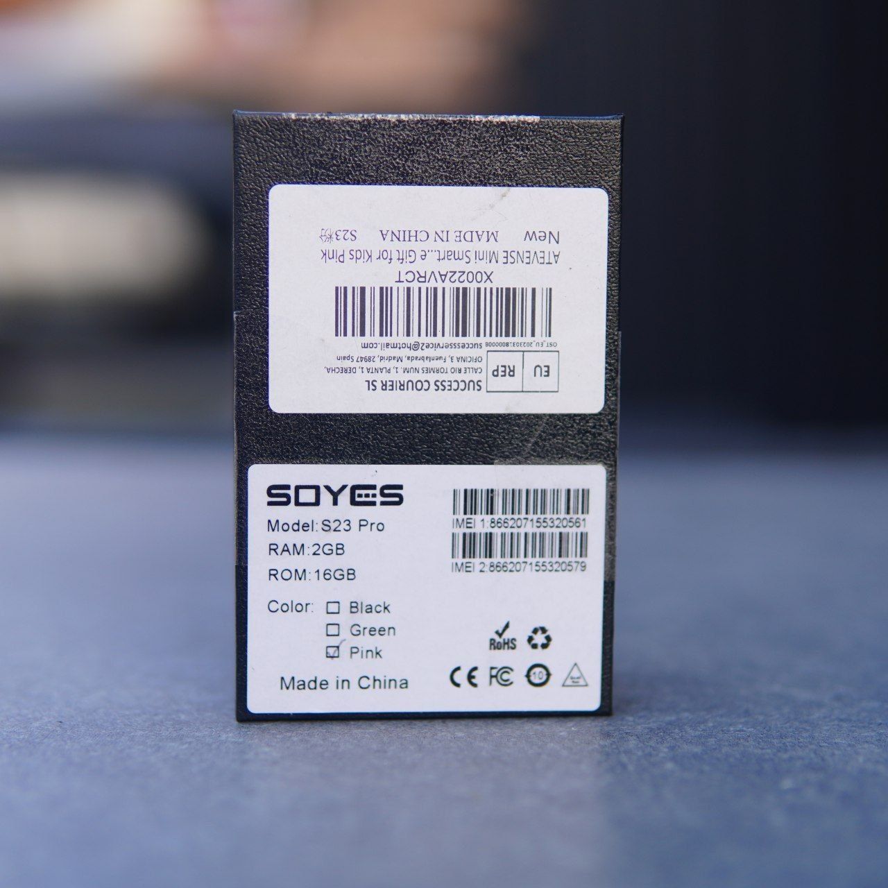 Карманный мини смартфон Soyes S23 Pro 3.0' 2/16Gb 2sim Android 8.1