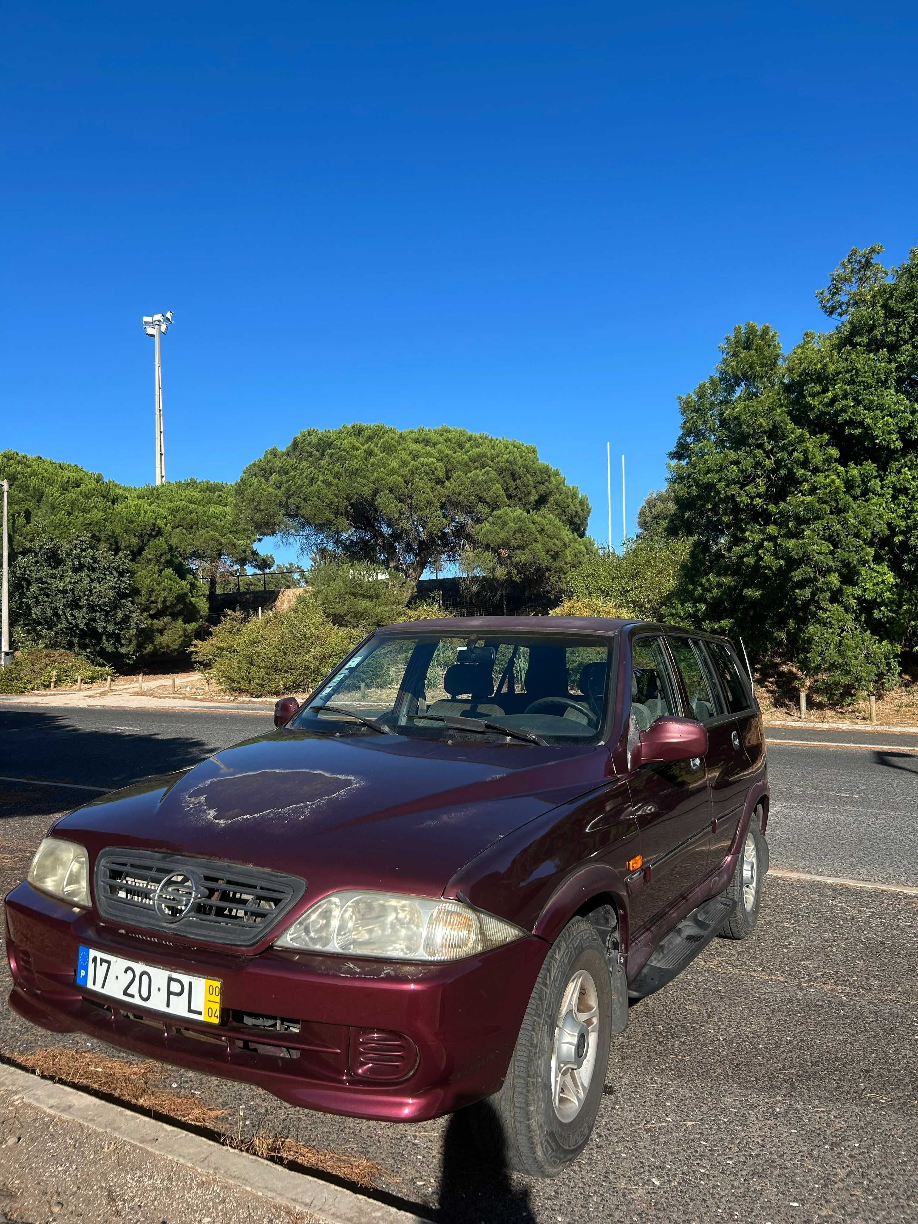 Jipe SsangYong Musso 2.9 TD | Motor Mercedes-Benz 120.000km