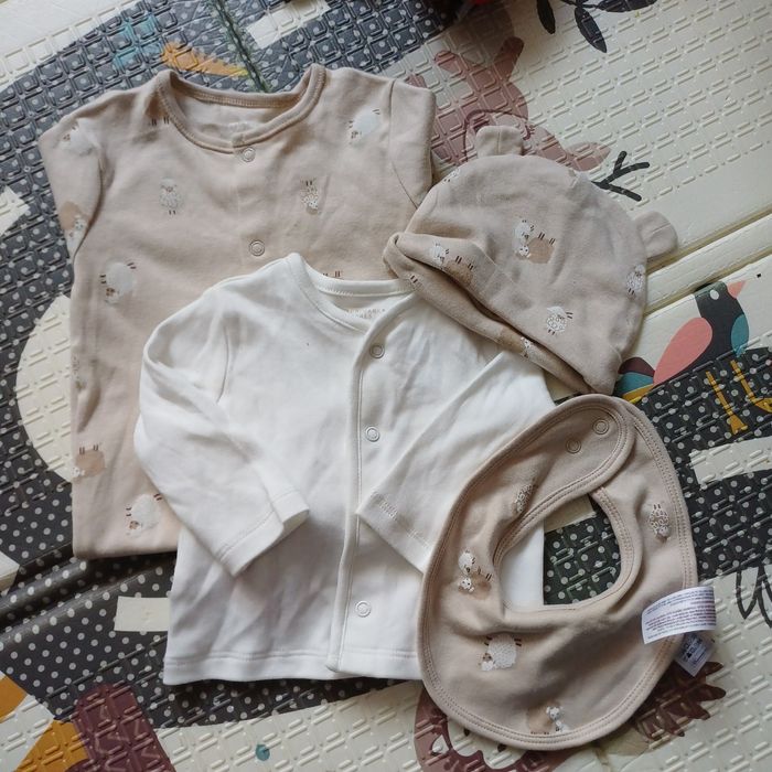 Komplet zestaw ciuszków niemowlęcych 68 primark